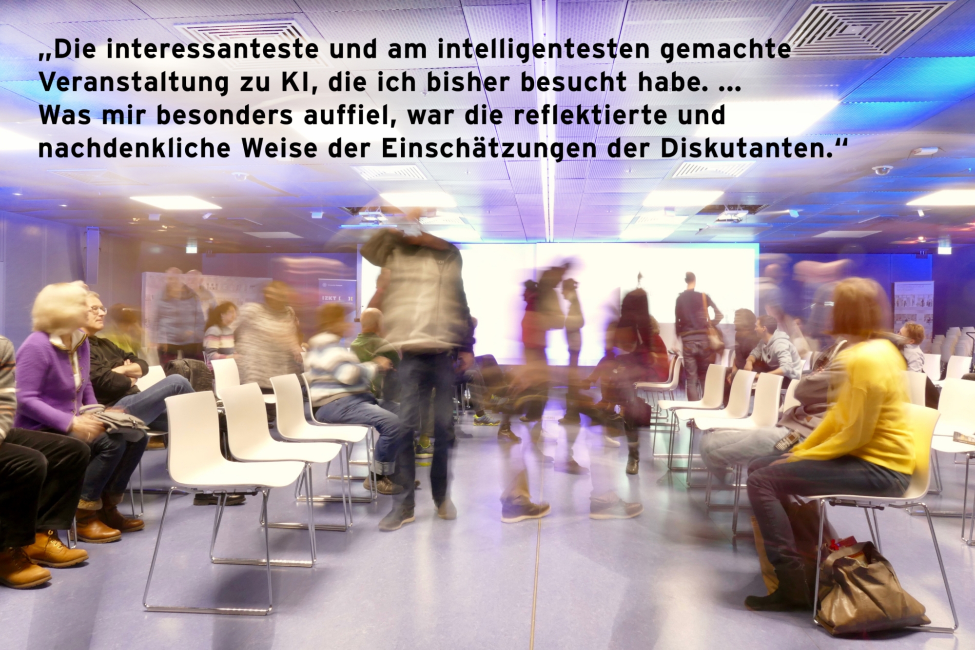 Bericht | Bürgerdialog wie im britischen Unterhaus: „Für alles ist gesorgt? Die Zukunft der Künstlichen Intelligenz“