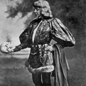 Sarah Bernhardt als Hamlet 1899